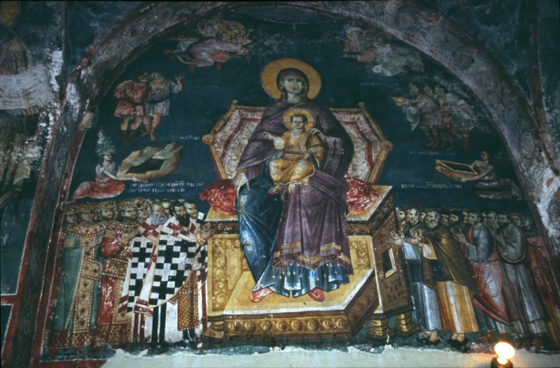 Scaled image 23 Богородицы Перивлепты в Охриде 1295.jpg 